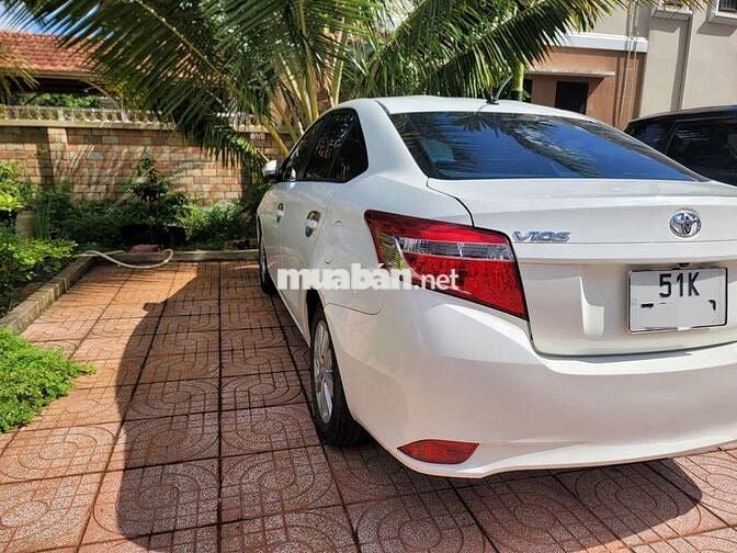 Toyota Vios 1.5MT 2017 Số sàn Trắng 56000km