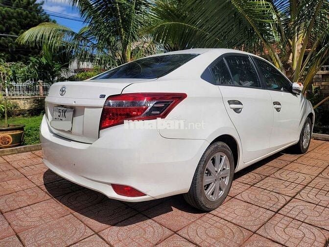 Toyota Vios 1.5MT 2017 Số sàn Trắng 56000km