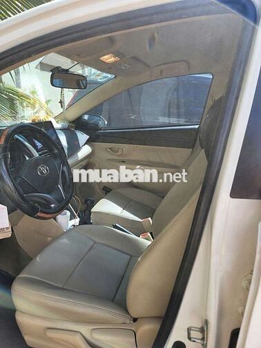 Toyota Vios 1.5MT 2017 Số sàn Trắng 56000km