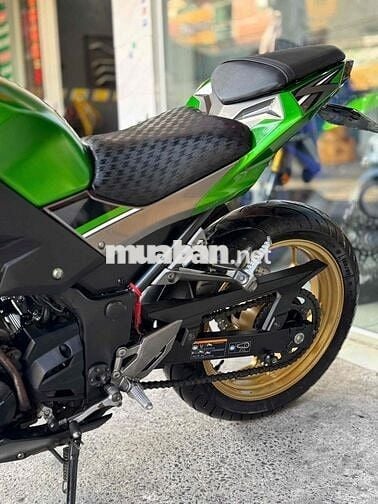 Kawasaki Z300 ABS 2017 Xanh, Đen 25000 KM Xe Đẹp