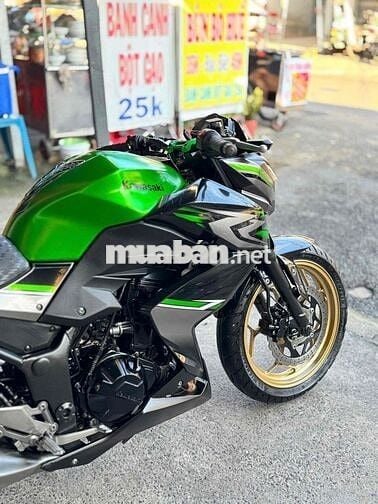 Kawasaki Z300 ABS 2017 Xanh, Đen 25000 KM Xe Đẹp