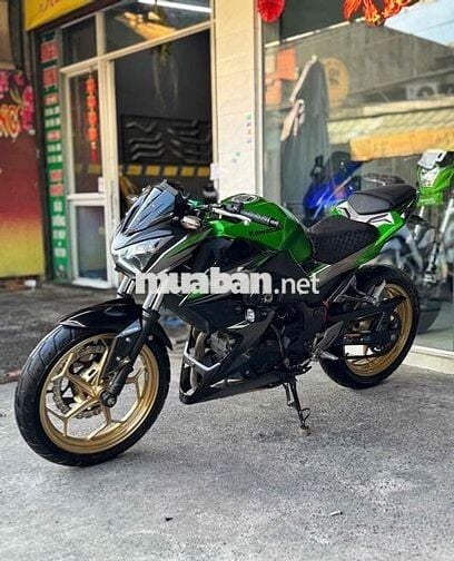 Kawasaki Z300 ABS 2017 Xanh, Đen 25000 KM Xe Đẹp