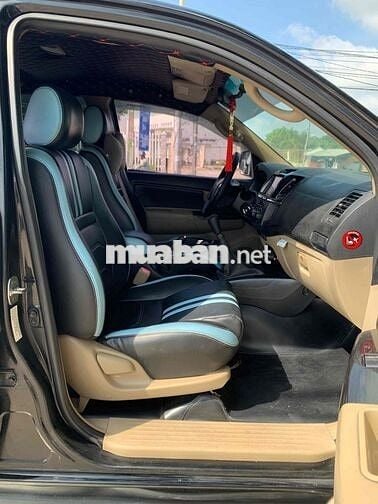 Toyota Fortuner 2016 2.4G Dầu Số sàn Đen