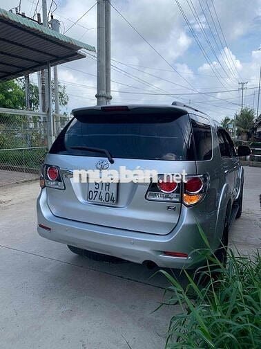 Toyota Fortuner 2015 2.4G Số sàn Bạc