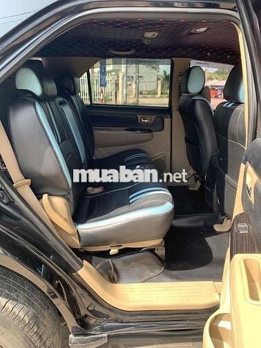 Toyota Fortuner 2016 2.4G Dầu Số sàn Đen