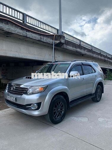 Toyota Fortuner 2015 2.4G Số sàn Bạc