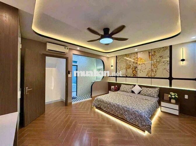 cho thuê nhà mới sạch sẽ full nội thất 