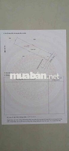BÁN ĐẤT ĐÔNG HOÀ -KP TÂY A 102,2 M2 GIÁ 4,6 TỶ