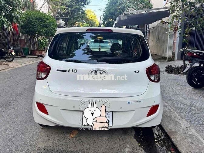 Hyundai I10 1.2AT 2015 Trắng Tự động Nhập khẩu