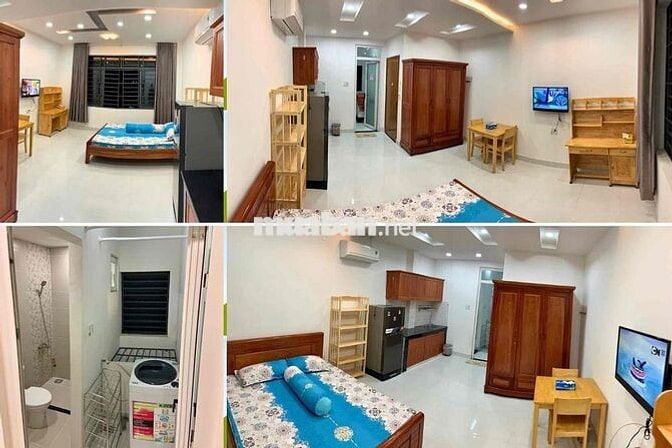 🔴CHÍNH CHỦ CHO THUÊ CĂN HỘ CAO CẤP MÁY GIẶT RIÊNG 40M2 FULL NT GÒ VẤP🔴