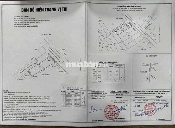 Bán Đất Thổ Cư Lô Góc 5 x 20m Full Thổ Cư  Giá 4.968 Tỷ Đg Tô Ký  TTT 