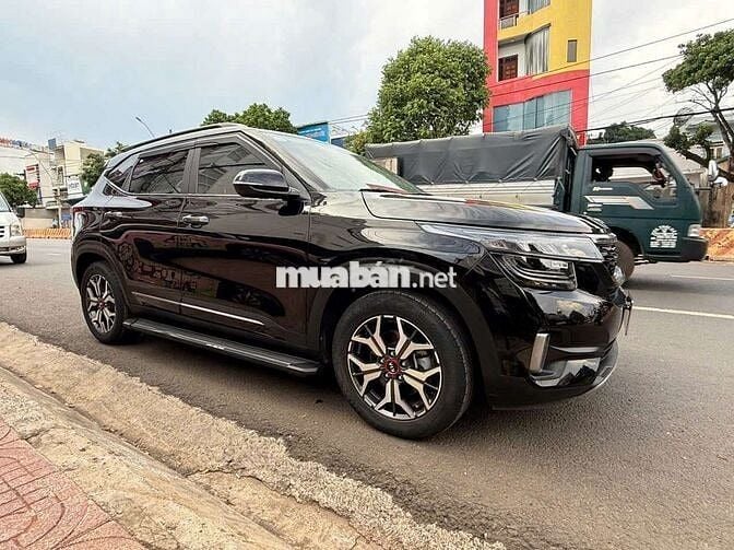 Kia Seltos Premium 2021 Đen 1.4 Turbo