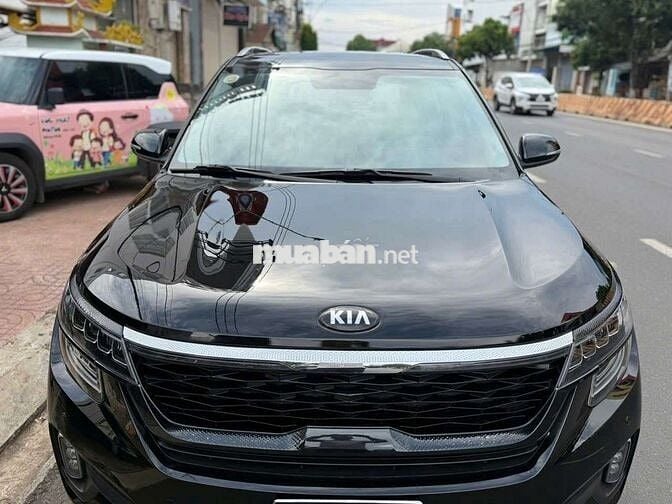 Kia Seltos Premium 2021 Đen 1.4 Turbo