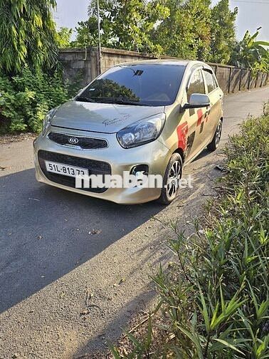 Kia Morning 2015 Vàng cát 5 chỗ