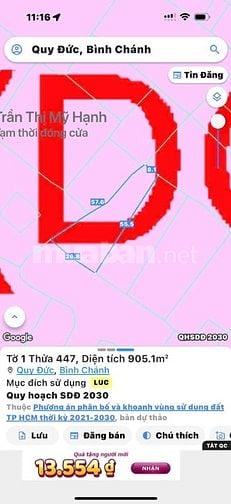Hẻm xe hơi 500m2 đất nông nghiêp Hưng Long , Bình Chánh