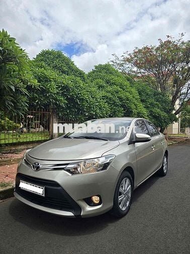 Toyota Vios E 2016 Số tự động Vàng cát