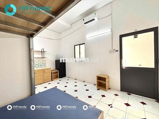 🔥PHÒNG GÁC 35M2 ĐẦY ĐỦ NỘI THẤT GIÁ RẺ GẦN CÔNG VIÊN LÊ THỊ RIÊNG