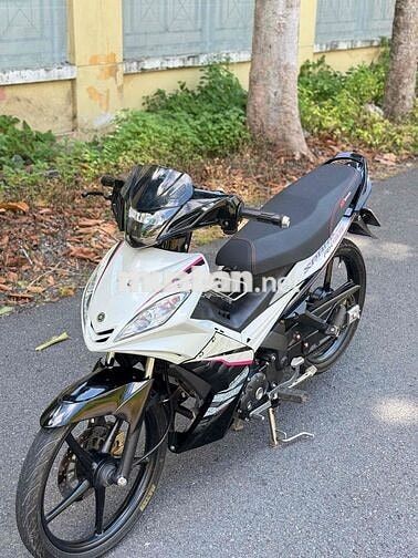 Yamaha 135 2013 1 càng Trắng đen xuống áo 2010
