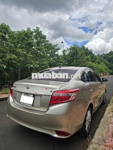 Toyota Vios E 2016 Số tự động Vàng cát
