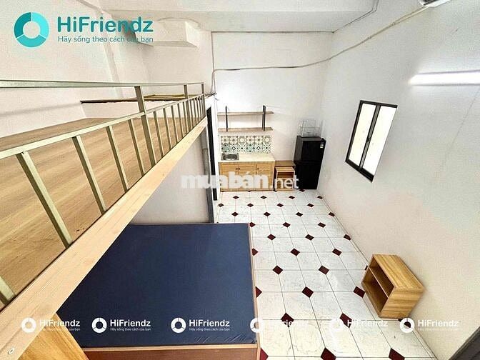 🔥PHÒNG GÁC 35M2 ĐẦY ĐỦ NỘI THẤT GIÁ RẺ GẦN CÔNG VIÊN LÊ THỊ RIÊNG