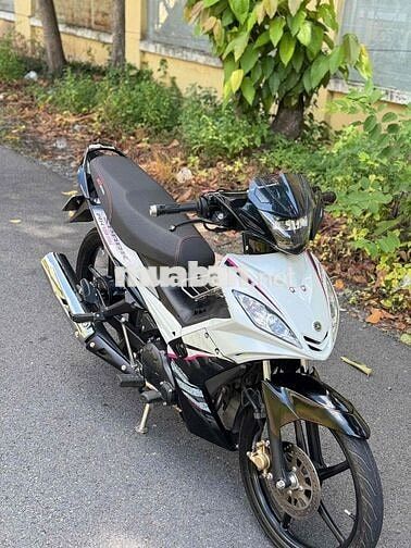 Yamaha 135 2013 1 càng Trắng đen xuống áo 2010