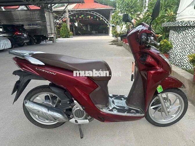 Honda Vision 2021 Smartkey màu Đỏ