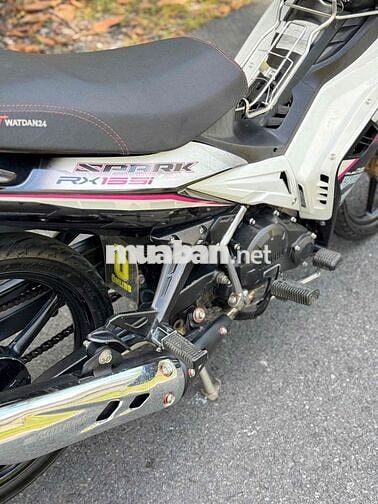 Yamaha 135 2013 1 càng Trắng đen xuống áo 2010