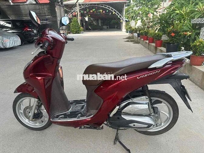 Honda Vision 2021 Smartkey màu Đỏ