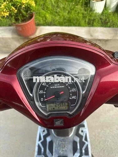 Honda Vision 2021 Smartkey màu Đỏ