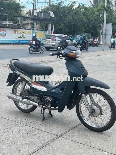 Xe máy Wave Hàn Quốc đời đầu Xanh đen