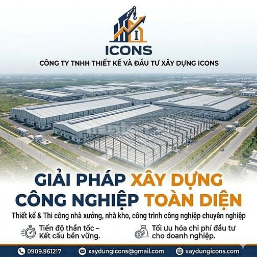 Xây dựng ICONS - CHUYÊN THIẾT KẾ THI CÔNG XÂY DỰNG NHÀ PHỐ 