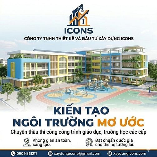 Xây dựng ICONS - CHUYÊN THIẾT KẾ THI CÔNG XÂY DỰNG NHÀ PHỐ 