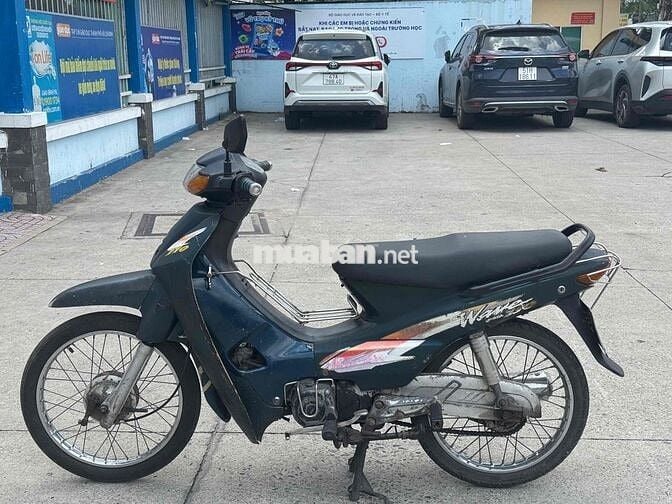 Xe máy Wave Hàn Quốc đời đầu Xanh đen