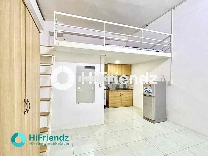 CHO THUÊ CHDV FULL NỘI THẤT (MÁY GIẶT RIÊNG) GÁC CAO - NGAY ĐẦM SEN