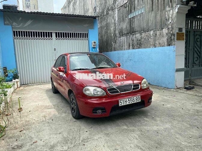 Daewoo Lanos Số sàn Đỏ 5 chỗ