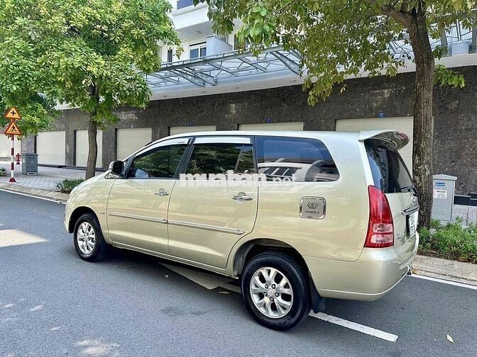Toyota Innova 2008 Vàng cát Số sàn