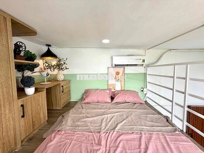 PHÒNG FULL NỘI THẤT CHỈ 3TR3 – MÁY LẠNH, TỦ LẠNH, DỌN VÀO Ở NGAY!