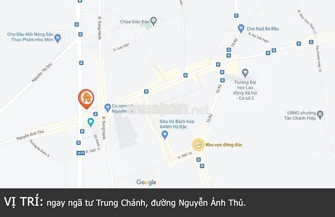 Phòng trọ an ninh ngay ngã tư Trung Chánh