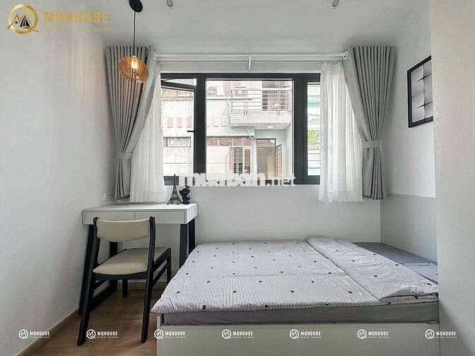 CHDV 2PN ban công full nội thất máy giặt riêng gần ETown, nhà ga T3