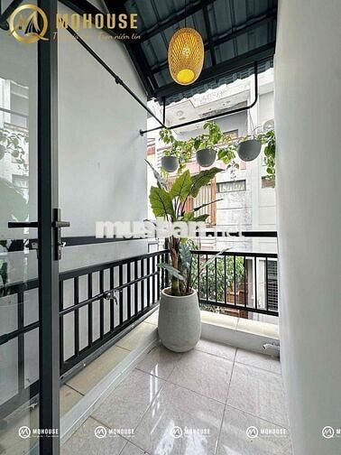 CHDV 2PN ban công full nội thất máy giặt riêng gần ETown, nhà ga T3