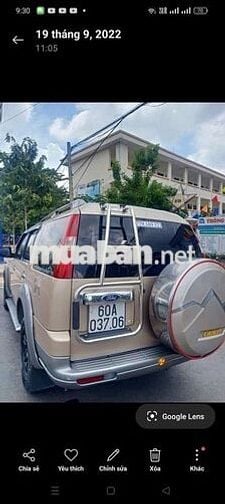 Ford Everest 2007 Số sàn Máy dầu 7 chỗ