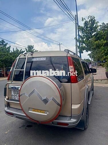 Ford Everest 2007 Số sàn Máy dầu 7 chỗ