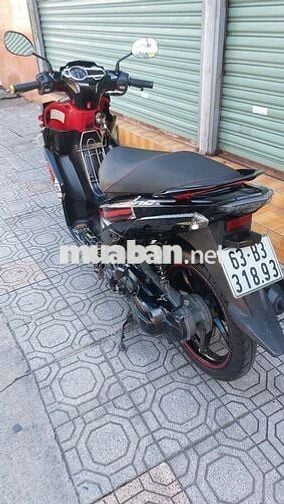 Yamaha Nouvo 5 FI 2014 Đen-Đỏ