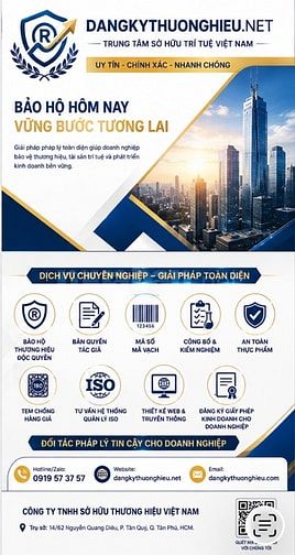ĐĂNG KÝ THƯƠNG HIỆU.NET  – TRUNG TÂM SỞ HỮU TRÍ TUỆ VIỆT NAM 