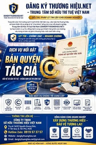 ĐĂNG KÝ THƯƠNG HIỆU.NET  – TRUNG TÂM SỞ HỮU TRÍ TUỆ VIỆT NAM 