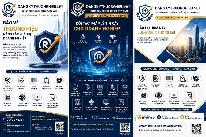 ĐĂNG KÝ THƯƠNG HIỆU.NET  – TRUNG TÂM SỞ HỮU TRÍ TUỆ VIỆT NAM 