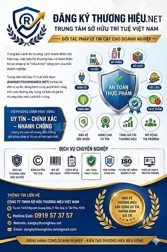 ĐĂNG KÝ THƯƠNG HIỆU.NET  – TRUNG TÂM SỞ HỮU TRÍ TUỆ VIỆT NAM 