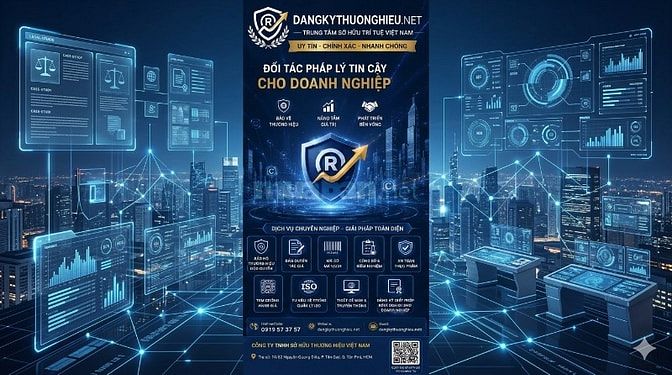 ĐĂNG KÝ THƯƠNG HIỆU.NET  – TRUNG TÂM SỞ HỮU TRÍ TUỆ VIỆT NAM 