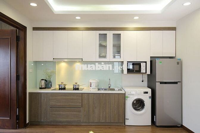 Căn hộ dịch vụ phố  Đào Tấn cho thuê căn 1 ngủ 60m2