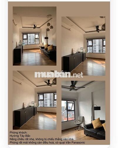 CHO THUÊ CĂN HỘ BLOCK B,  FLORA NOVIA – 2PN, 1WC, 54M²